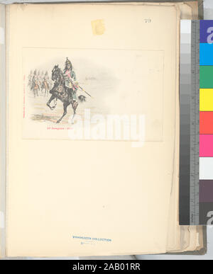 Soldat in Frankreich 1799-1800 Kampagne in Italien Stockfoto