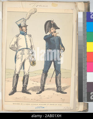 Soldat in Frankreich 1799-1800 Kampagne in Italien Stockfoto