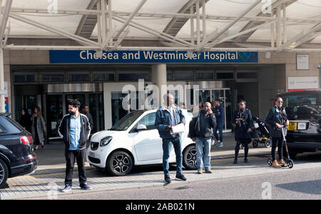 Chelsea und Westminster Hospital London England Stockfoto