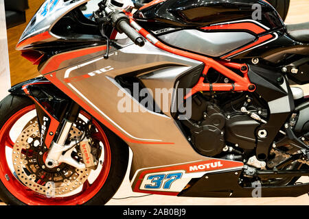 MV Agusta F3 Motorrad Stockfoto