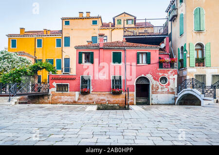 Das schoene Venedig in Italien Stockfoto