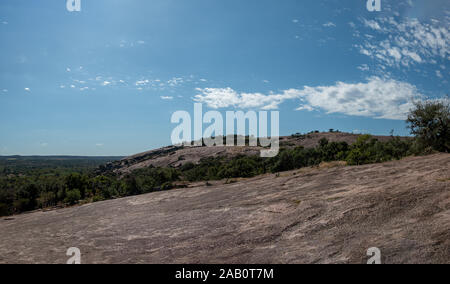 Enchanted Rock State Natural Area liegt in der Nähe von Fredericksburg, Texas Stockfoto