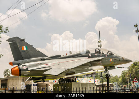 Bengaluru City, HAL Tejas light multirole Fighter durch Aeronautical Development Agency konzipiert, Hindustan Aeronautics Limited, Indian Air Force, Navy Stockfoto