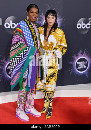 Los Angeles, USA. 24 Nov, 2019. Big Freedia, Kesha 131 der 2019 American Music Awards bei Microsoft Theater besucht am 24 November, 2019 in Los Angeles, Kalifornien Quelle: Tsuni/USA/Alamy leben Nachrichten Stockfoto