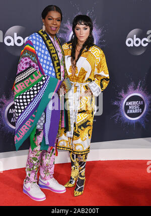 Los Angeles, USA. 24 Nov, 2019. Big Freedia, Kesha 130 der 2019 American Music Awards bei Microsoft Theater besucht am 24 November, 2019 in Los Angeles, Kalifornien Quelle: Tsuni/USA/Alamy leben Nachrichten Stockfoto