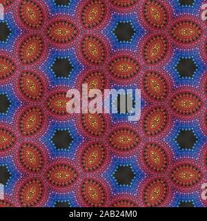 Farbenfrohe abstrakte Muster und Hintergrundbilder. Stockfoto