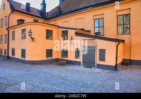 Finnische Kirche (finska Kyrkan), Gamla Stan, Stockholm, Schweden. In 1725 gebaut Stockfoto