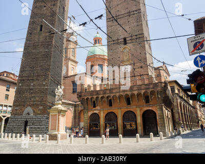 Verschiedene Szenen, um Bologna, Emilia-Romagna, Italien Stockfoto