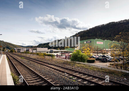 Der Hauptsitz der Firma LEIFHEIT-Konzern in Nassau Stockfoto