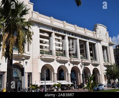 Palais De La Mediterranee, Promenade des Anglais in Nizza, Südfrankreich Stockfoto