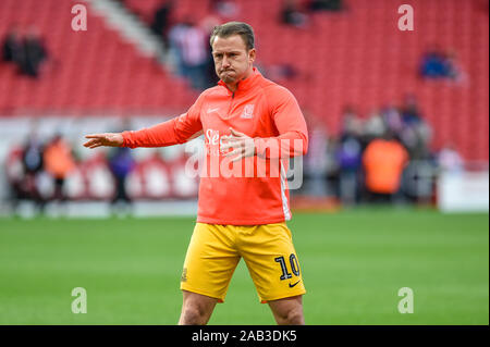 2. November 2019, Stadion des Lichts, Sunderland, England; Sky Bet Liga 1, Sunderland v Southend United: Simon Cox von Southend United Credit: Iam Brennen/News Bilder Stockfoto