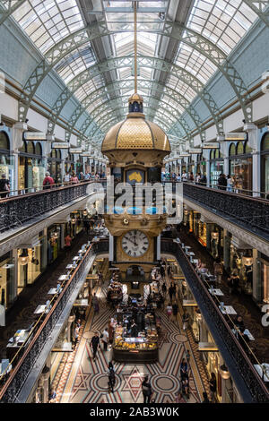 Intereior im Queen Victoria Building zeigt die Große Australische, Sydney. Stockfoto