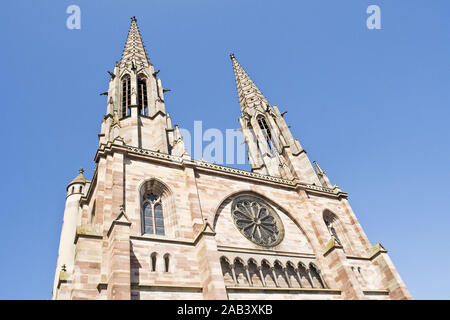 St. Peter und Pauls Kirche Sterben in Obernai | St. Peter und Paul Kirche in Obernai | Stockfoto