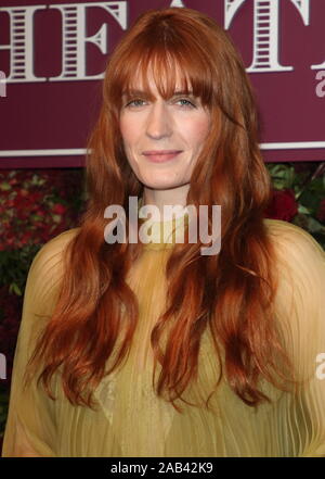 Florence Welch besucht die 65 Evening Standard Theater Awards an das London Coliseum, London. Stockfoto