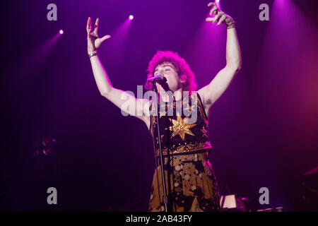 Greta Van Flotte in Concerto all'Alcatraz (MI). Foto di Davide Merli pro www.rockon. Stockfoto