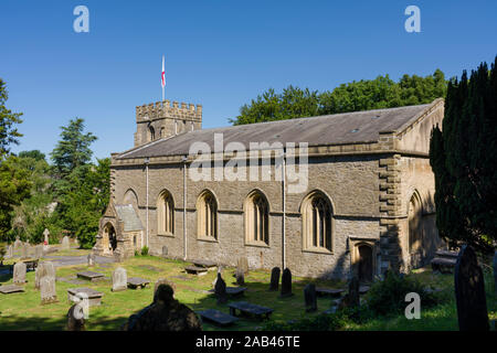 St. James' Church in der Nähe von Clapham in den Yorkshire Dales National Park, North Yorkshire, England. Stockfoto