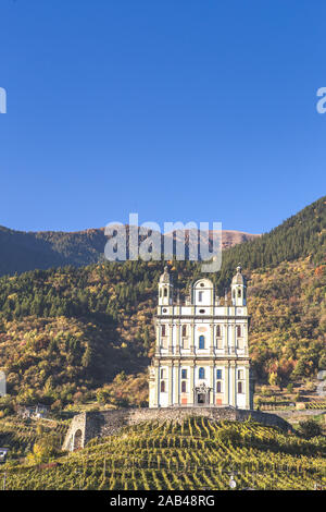 Casa Santa von tresivio-religiösen Kirche in Valtellina Stockfoto