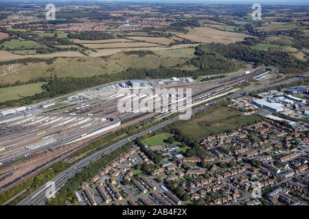 Eurotunnel Folkestone Station Stockfoto