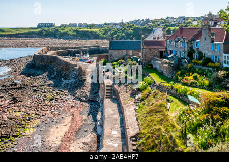 Der malerische Küstenort Crail im Osten Neuk von Fife, Schottland. Stockfoto