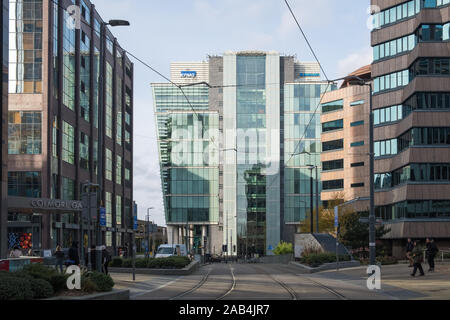 KPMG Wirtschaftsprüfungsgesellschaft Büros an einem Snow Hill, Birmingham, Großbritannien Stockfoto