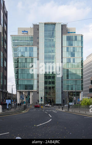 KPMG Wirtschaftsprüfungsgesellschaft Büros an einem Snow Hill, Birmingham, Großbritannien Stockfoto