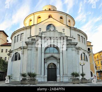 Kathedrale von Saint Vitus, Rijeka. Der Dom ist ein Baroque-Gothic Römisch-katholische Kirche der Schutzheiligen und Beschützer der Stadt gewidmet ist. Stockfoto