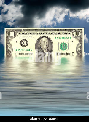 Dollar-note Stockfoto