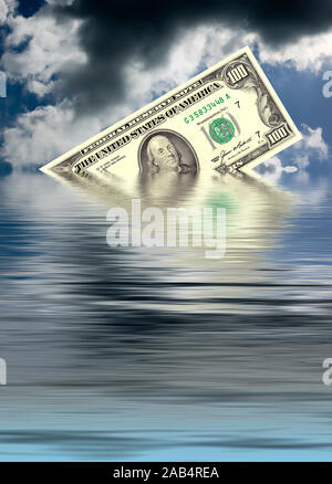 Dollar-note Stockfoto