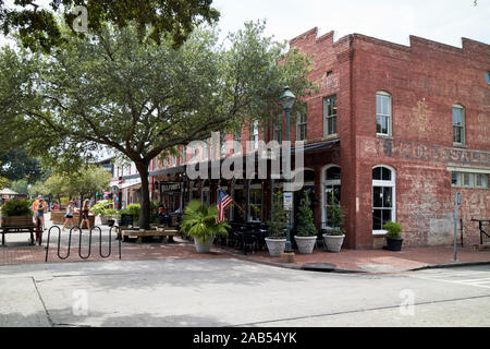 Belfords Meeresfrüchte und Steaks Restaurant in Savannah City Market Savannah Georgia USA Stockfoto