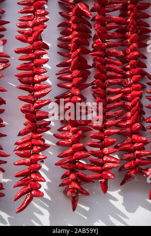 Red Hot Paprika aus Espelette, AOP Stockfoto