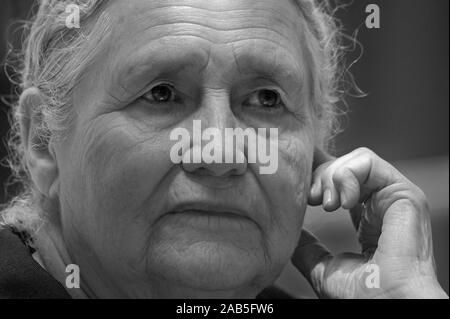 Rom, Italien: Doris Lessing, Casa delle Letterature. Stockfoto