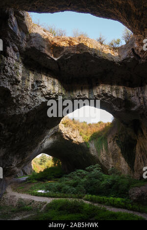 Devetashka Höhle in Bulgarien Stockfoto