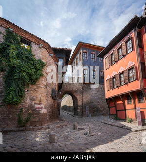 Die hsitorical Zentrum von Plovdiv in Bulgarien Stockfoto