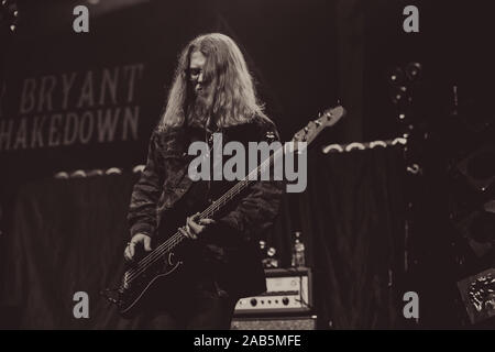 Tyler Bryant & die Shakedown live an der Manchester Academy november 2019 Stockfoto