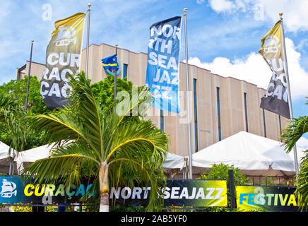 Curacao North Sea Jazz ist eine jährlich stattfindende Music Event im August/September auf das World Trade Center auf Curacao in der Karibik Stockfoto