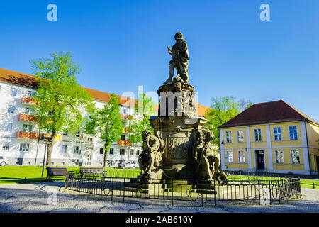 Denkmal Friedrich Wilhelm, Graf Brandenburg, Rathenow, Brandenburg, Deutschland Stockfoto