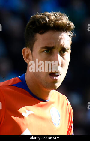 Barcelona, Spanien. 24 Nov, 2019. BARCELONA, 24-11-2019. LaLiga 2019 / 2020 Datum 14. Espanyol-Getafe. Jaime Mata von Getafe CF Credit: Pro Schüsse/Alamy leben Nachrichten Stockfoto