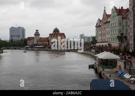 Kaliningrad, Oblast Kaliningrad, Russland - das Zentrum der Stadt Stockfoto