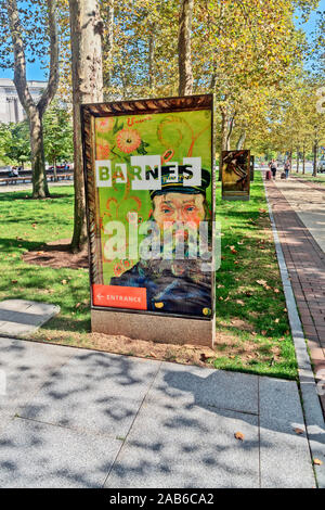 Weltberühmte Die Barnes Foundation, Philadelphia, USA, Philadelphia, Pennsylvania, USA Stockfoto