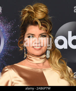 LOS ANGELES, Ca - 24. NOVEMBER: Shania Twain besucht die 2019 American Music Awards bei Microsoft Theater am 24 November, 2019 in Los Angeles, Kalifornien. Foto: imageSPACE/MediaPunch Stockfoto