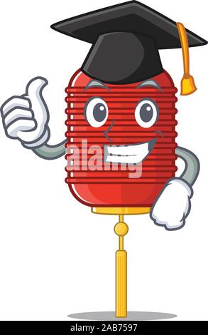 Gerne chinesische Laterne trägt einen schwarzen Staffelung hat Stock Vektor