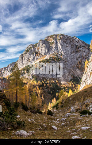 Mount Ogradi an sonnigen Herbsttag Stockfoto