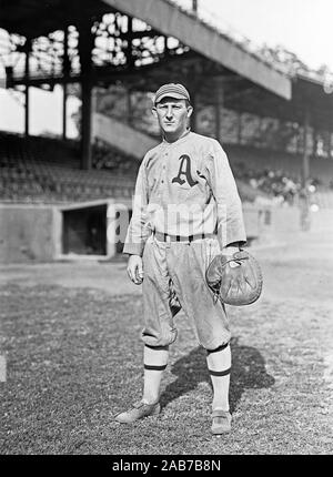 Jahrgang 1910 s Baseball Spieler - Jack Lapp, Philadelphia AL Ca. 1914 Stockfoto