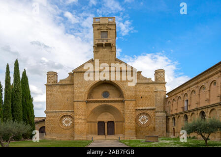 Zisterzienser Kloster von Santa Maria La Real de la Oliva Stockfoto