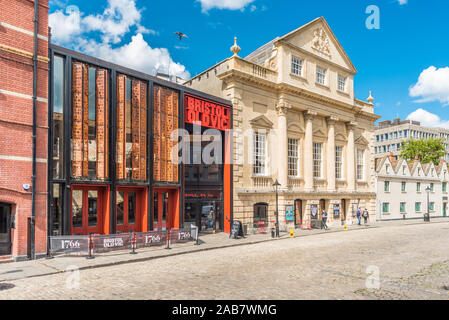 Bristol Old Vic, eine britische Theater Company im Theatre Royal in der King Street in Bristol, Avon, England, Vereinigtes Königreich, Europa Stockfoto