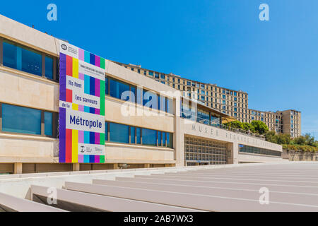 Musee hinsichtlich de Provence, Museum in Marseille Bouches du Rhone, Provence, Frankreich, Mittelmeer, Europa Stockfoto