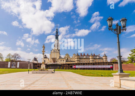 Das Kloster Jasna Gora in Czestochowa, Polen, Europa Stockfoto