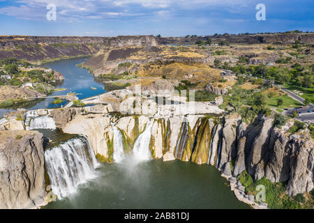 Shoshone Falls Kaskaden, Twin Falls, Idaho, Nordamerika Stockfoto