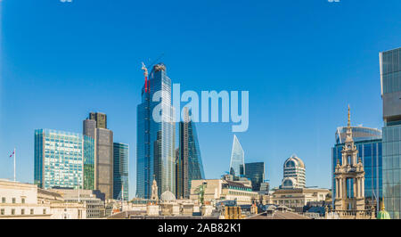 Der Londoner Skyline, London, England, Vereinigtes Königreich, Europa Stockfoto