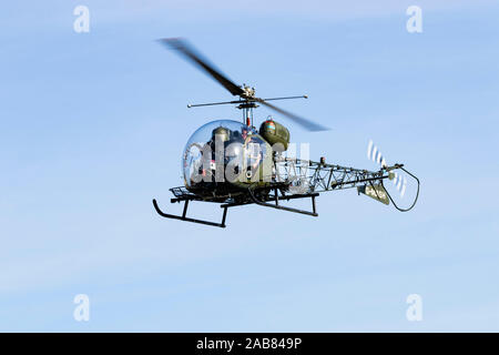 Bell (Westland) 47 G-4 G-BREI Stockfoto